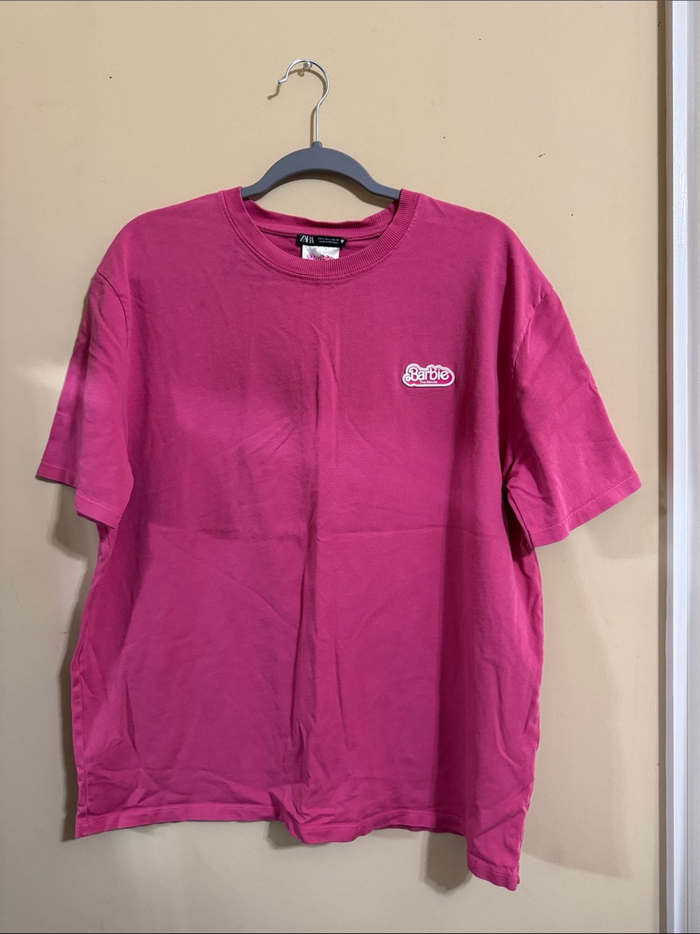 Barbie Bubblegum Pink Small Logo Tee